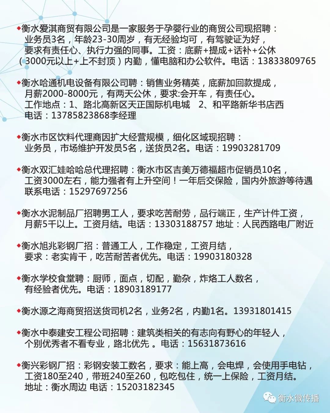 招聘永城最新招工信息，开启职业新篇章