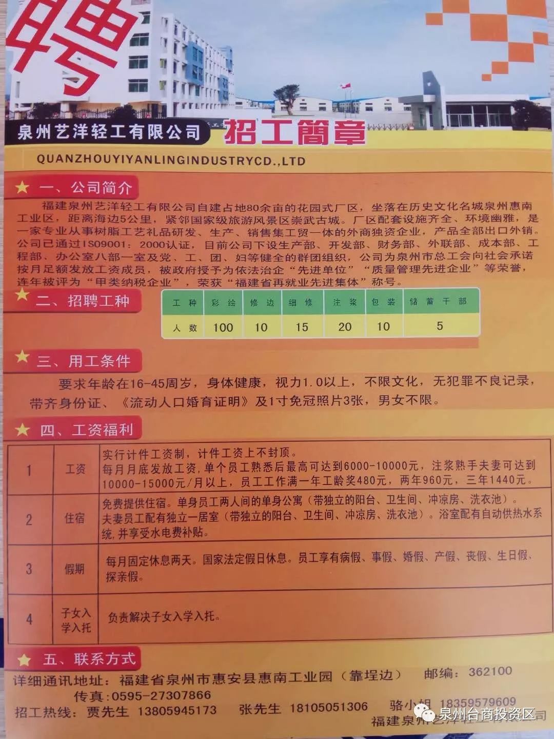 招工最新招聘信息，闽清地区就业新机遇